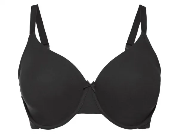 esmara® Dámska podprsenka Xxl, 2 kusy (čierna/biela, 85D)