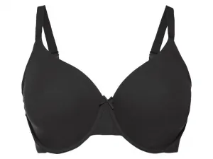 esmara® Dámska podprsenka Xxl, 2 kusy (čierna/biela, 85D)