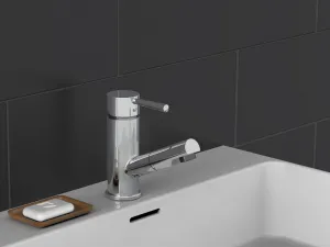 Schütte Umývadlová batéria Cornwall s výsuvnou sprchou