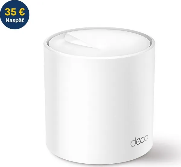TP-Link Deco X60(2-pack) WiFi6 Mesh (AX5400, 2,4GHz/5GHz, 2xGbELAN/WAN)