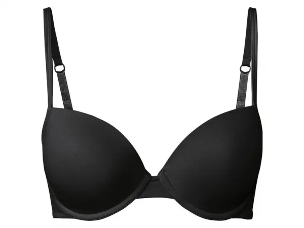 esmara® Dámska podprsenka, 2 kusy (čierna/biela, 75B)