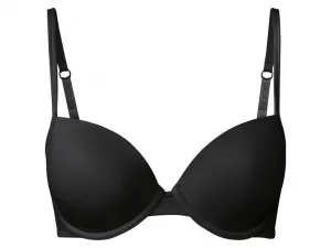 esmara® Dámska podprsenka, 2 kusy (čierna/biela, 75B)