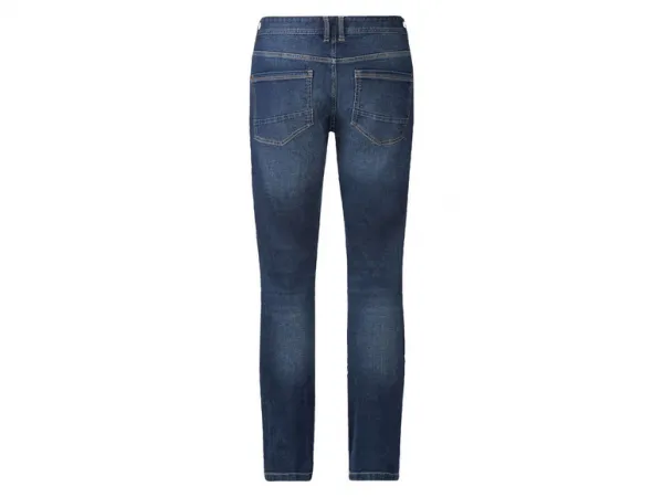 Livergy® Pánske rifle „Slim Fit" (56 (40/32), modrá)