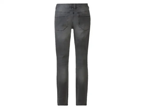 Livergy® Pánske rifle „Slim Fit" (52 (36/32), sivá)
