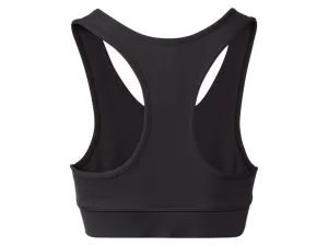 Crivit Dámska športová podprsenka, Medium Level (čierna, XS (32/34))