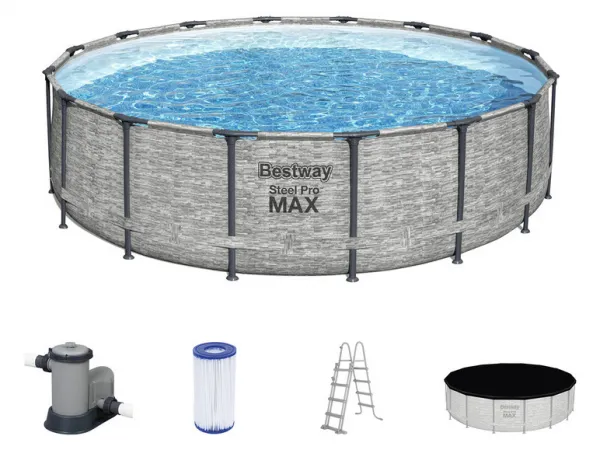 Bestway Bazén s príslušenstvom Steel ProMAX™, Ø 4,88 x 1,22 m
