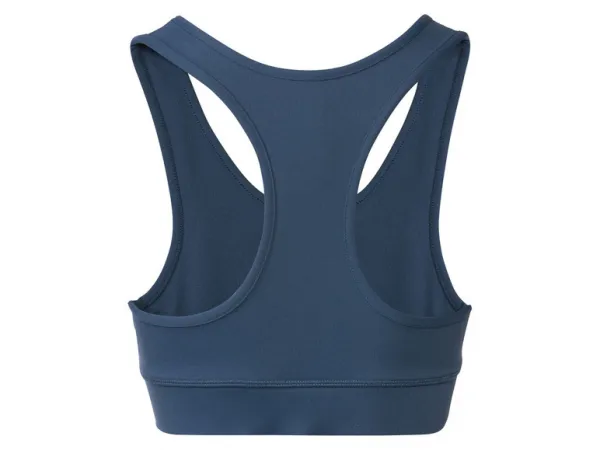 Crivit Dámska športová podprsenka, Medium Level (modrá, XS (32/34))
