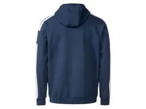 adidas SQ21 SW HOOD Pánska futbalová mikina, tmavo modrá, veľkosť