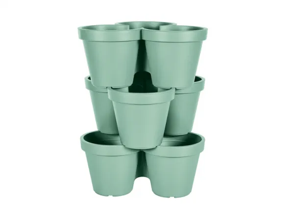 Parkside® Súprava kvetináčov PreZero, 3-dielna (mentolová)