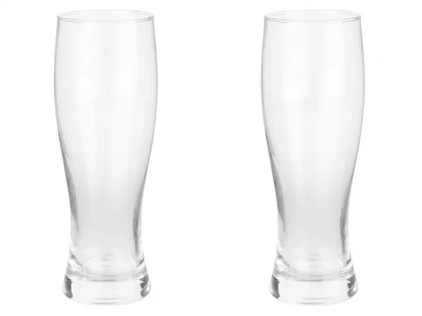 Ernesto® Poháre na pivo, 2 kusy (pohár na pšeničné pivo)