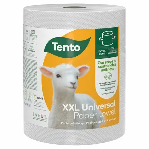 Papierové kuchynské utierky 2-vrst. Tento Universal XXL, návin 80 m