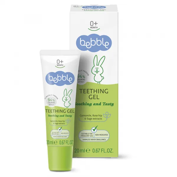 Detský gél na prerezávajúce sa zúbky Bebble 20 ml