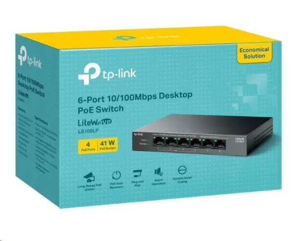 TP-Link LS106LP Desktop switch