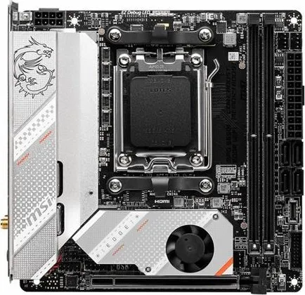 MSI MB Sc AM5 MPG B650I EDGE WIFI, AMD B650, 2xDDR5, 1xHDMI, WI-FI, mini-ITX