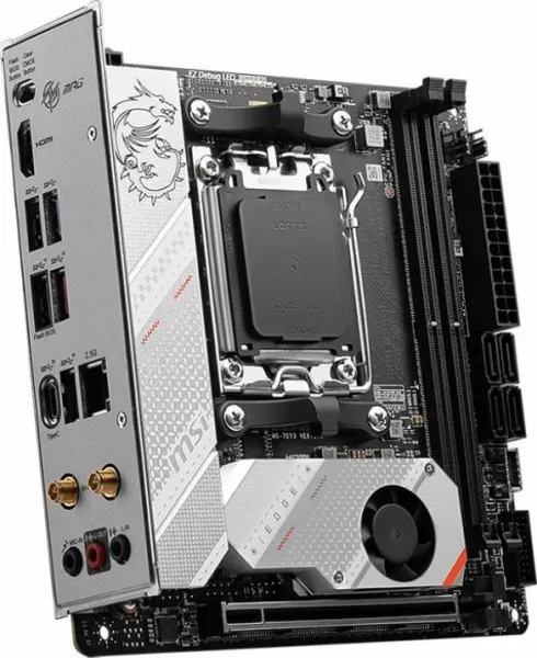 MSI MB Sc AM5 MPG B650I EDGE WIFI, AMD B650, 2xDDR5, 1xHDMI, WI-FI, mini-ITX