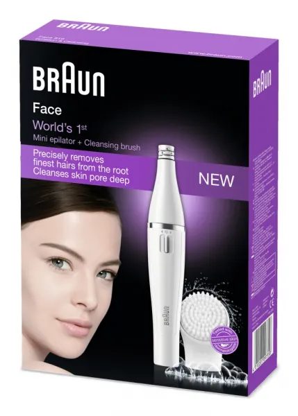 BRAUN tvárový epilátor Face 810