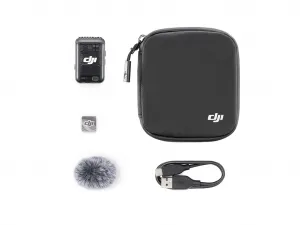 DJI Mic 2 (1 TX, Shadow Black) CP.RN.00000328.02