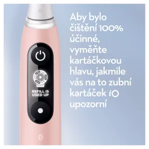 Oral-B iO Series 6 DUO White/Pink elektrický zubní kartáček 2ks