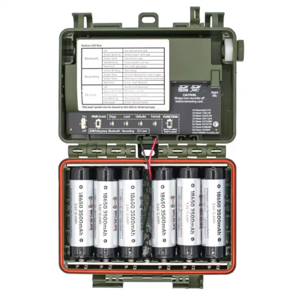 Wildlife Acoustics SONG METER MINI BAT 2 Li-ion Ultrasonic Recorder