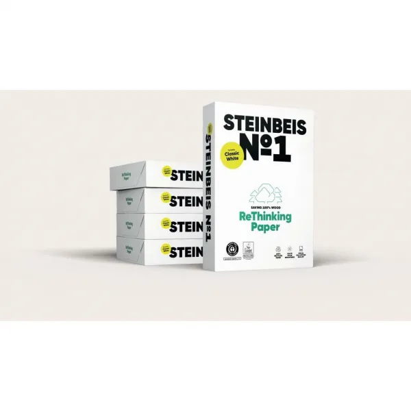 Kopírovací papier Steinbeis №1 recyklovaný A3, 80g CIE 55