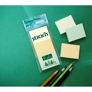 Stick`n by Hopax Samolepiaci bloček, 38x51 mm, mix pastelových farieb, 3x100 lístkov