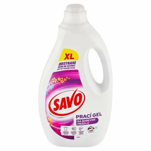 Savo Na farebné oblečenie gél na pranie 48 praní 2,4 l 1ks