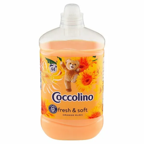 Coccolino Orange Rush koncentrovaný avivážny prípravok 68 praní 1700 ml
