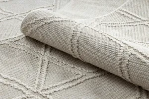 Koberec JERSEY 19241 krémový, rám BOHO