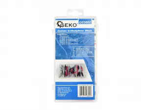 Geko Sada 28ks elektrikárskych svoriek (krokodílov)