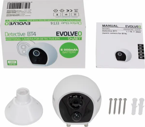 EVOLVEO přídavná kamera Detective BT4 SMART