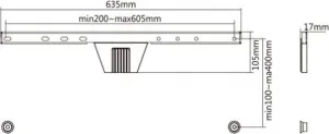 GEMBIRD Držák TV WM-S80F-01, 37"-80" (50kg), tenký, pevný