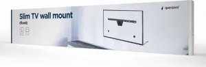 GEMBIRD Držák TV WM-S80F-01, 37"-80" (50kg), tenký, pevný
