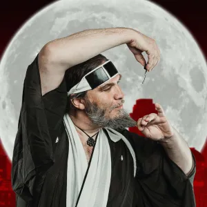 Angry Beards Olej na bradu a fúzy Sick Sensei