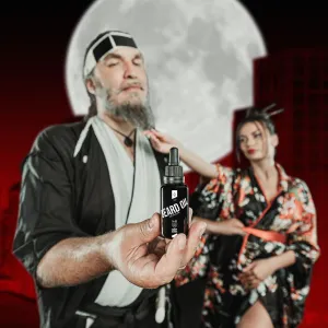 Angry Beards Olej na bradu a fúzy Sick Sensei