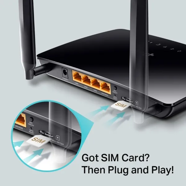 TP-LINK LTE router TP-Link TL-MR6400 1ks