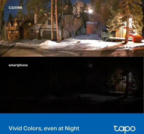 TP-Link Tapo C325WB venkovní-outdoor kamera, (4MP, 2K QHD 1520p, WiFi, micro SD card)