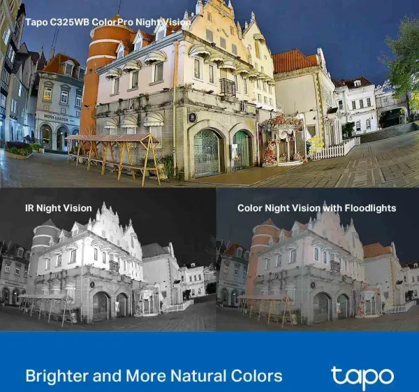 TP-Link Tapo C325WB venkovní-outdoor kamera, (4MP, 2K QHD 1520p, WiFi, micro SD card)