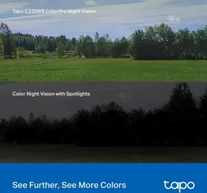 TP-Link Tapo C325WB venkovní-outdoor kamera, (4MP, 2K QHD 1520p, WiFi, micro SD card)