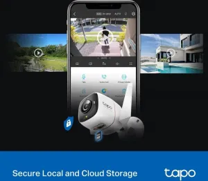 TP-Link Tapo C325WB venkovní-outdoor kamera, (4MP, 2K QHD 1520p, WiFi, micro SD card)