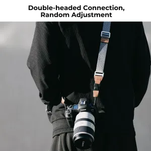 K&F Concept Remienok na krk fotoaparátu s rýchlym uvoľnením pre fotografov 21910
