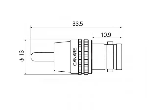 Canare BCJ-RCAP 2688