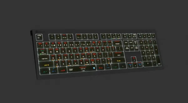 LogicKeyboard Logická klávesnica macOS X Skratky MAC Astra 2 UK 19827