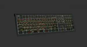 LogicKeyboard Logická klávesnica macOS X Skratky MAC Astra 2 UK 19827