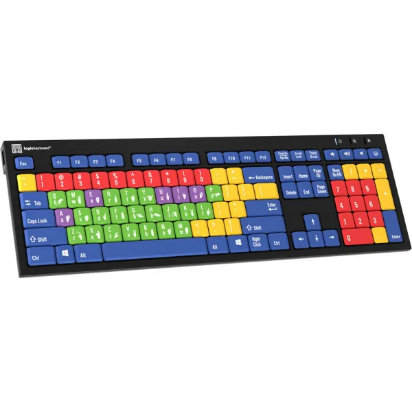 LogicKeyboard Logická klávesnica Pedagogická klávesnica NERO PC IT 19822