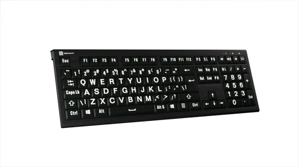 LogicKeyboard Logická klávesnica XLPrint ASTRA 2 PC White on Black UK 19801