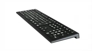 LogicKeyboard Logická klávesnica XLPrint ASTRA 2 PC White on Black UK 19801