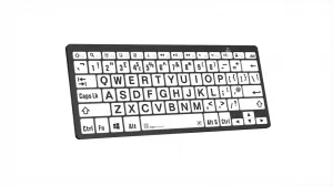 LogicKeyboard Logická klávesnica XLPrint Bluetooth Black on White UK PC 19803