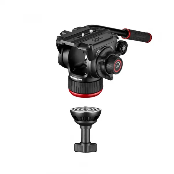 Manfrotto 504X & Alu Fast Twin Tripod 14959