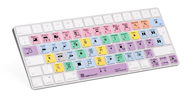 LogicKeyboard Logická klávesnica Apple Final Cut Pro X Magic Mini skin UK 19736