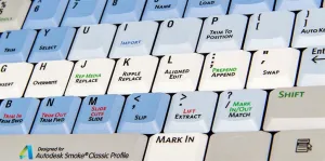 LogicKeyboard Logická klávesnica Autodesk Smoke Linux PC Nero Line UK 19703